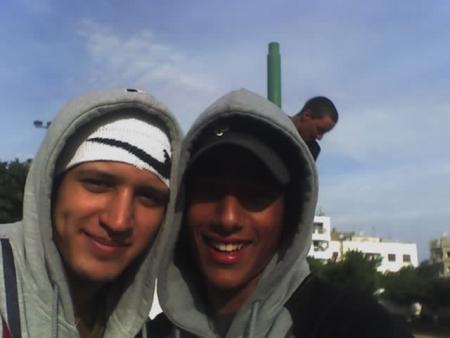 moi et akil biso had la tof tal3ate nadia